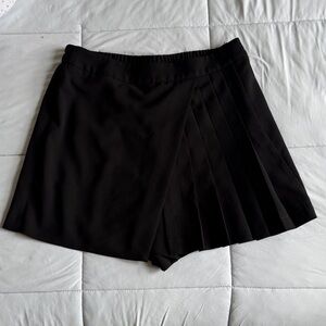 Aqua Black Skort